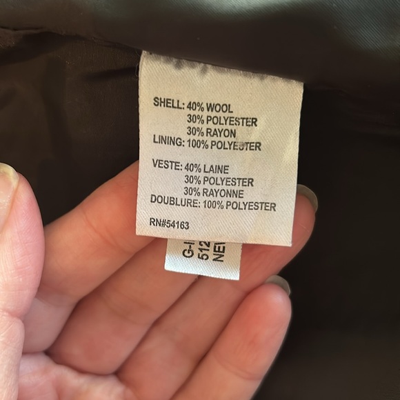 Calvin Klein Double Breasted Pea Coat - Picture 7 of 12